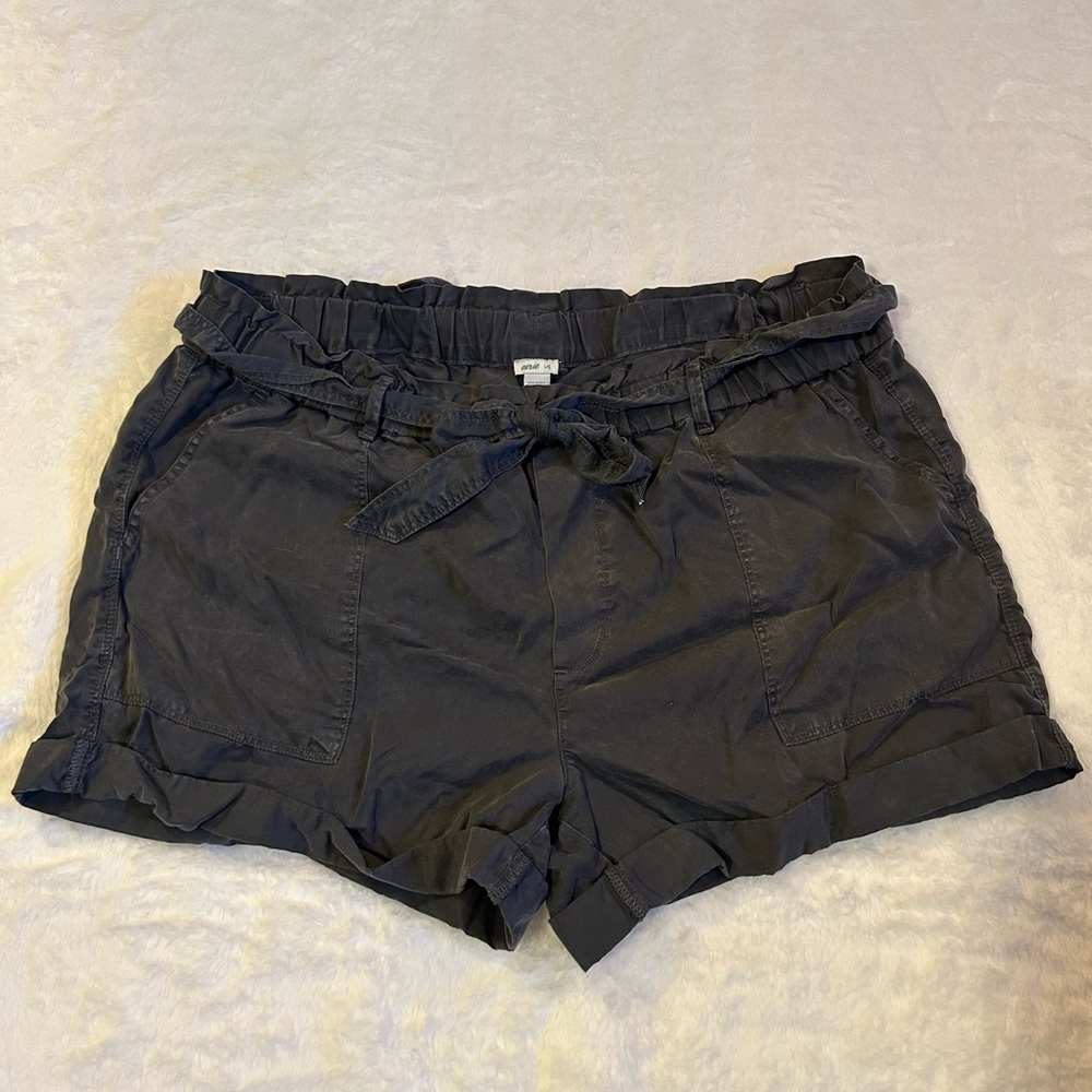 Aerie Gray High Waist Shorts